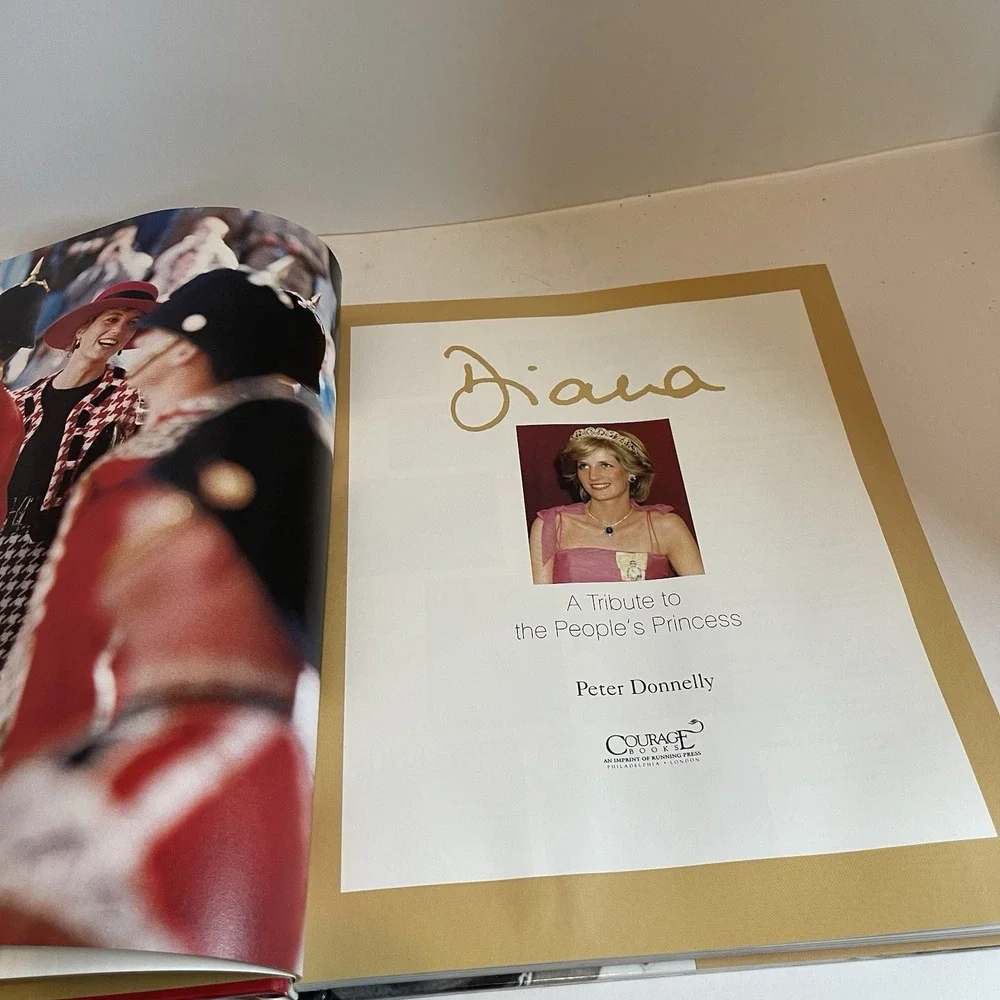 Diana : A Tribute to the People's Princess by Peter‎ Donnelly (1997, Hardcover)